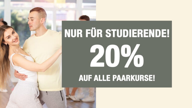 20% Rabatt - Nur für Studierende